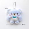 Lindo oso de peluche de dibujos animados, colgante de muñeco de peluche, bolsa de regalo pequeña para estudiantes, colgante, suministro de fabricantes vivos