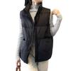 Chaleco de Plumas para Mujer Corto 2023 Otoño e Invierno Nuevo Estilo Coreano Suelto Chaqueta Chaleco de Plumón de Pato Blanco Moderno