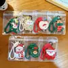 Acessórios de Boneca Fofa de Natal, Pingentes de Chaveiro Requintados, Charms para Bolsa, Decorações de Natal, Pequenos Presentes, Fonte de Suprimentos