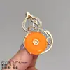 Broche Peônia Esmaltado Estilo Chinês Retro Feminino de Alta Qualidade para Hanfu Cheongsam Acessórios Exquisitos Alfinete Elegante
