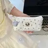 Estuche de Lápices Floral de Gato Fresco y Sencillo Estilo Ins de Alta Calidad Gran Capacidad Portátil Caja de Papelería para Niñas y Estudiantes