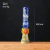 Cruz Cristal Natural Pedra de Rolar Pilar de Cristal Árvore da Vida Sino de Mão Criativo Adereços de Halloween Decorações Enfeites