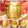 Pote de Latão Cem Bênçãos, Pote de Cobre, Artesanato de Decoração para Casa, Ornamentos, Pote de Latão Cem Bênçãos Atacado, Pote Atraente de Fortuna para Escritório