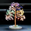 Árbol de Cristal de Piedra Triturada de Amatista Transfronterizo, Árbol de la Fortuna, Artesanías, Decoraciones para Oficina en Casa, Adornos, Regalos