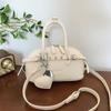 Bolsa de Mão de Concha de Alto Padrão para Mulheres, Nova Moda Primavera/Verão 2026 Elegante Tendência Simples Bolsa de Ombro Transversal