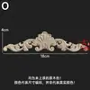 Dongyang Tallado en Madera Estilo Europeo Calcomanía Accesorios para Muebles Flores para Puertas de Madera Tallado Fino Calcomanías para Puertas de Gabinete Flores para Cabeceras Calcomanías de Madera Maciza Decoración