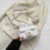 Bolso pequeño para mujer, novedad de otoño 2023, estilo occidental, con cadena, bandolera, minibolso con lazo y pintalabios para mujer