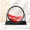 Adornos de pintura de arenas movedizas, estéreo 3D, hermoso reloj de arena dinámico, descompresión, decoración creativa para sala de estar, escritorio, regalo de cumpleaños