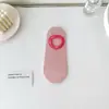 Calcetines calcetines invisibles de corte bajo para mujer antideslizantes talón antideslizante ins de moda verano algodón fino calcetines de verano sin costuras para mujer