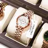 Reloj Binbond Cielo Estrellado Brillante para Mujer Reloj de Cuarzo Lujo Ligero Nicho Artículo Caliente Transfronterizo Dropshipping