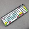 Adecuado para Teclado Bluetooth Inalámbrico Logitech K780 y Teléfono Móvil Android Película Protectora Retro Haizhi Q1 Cobertura Total