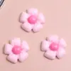 Flores de Resina Brillantes Color Dopamina DIY Pegamento de Crema Accesorios para el Cabello Pasador Pasador Parche Funda para Teléfono Móvil Accesorios para Refrigerador
