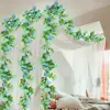 Amazon Transfronterizo Margarita Ratán Secreto Pasaje Pared Serpenteante Decoración Pastoral Ratán Artificial Flores Artificiales