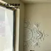 Componentes de relieve floral en forma de abanico para esquinas GRG, diseños tallados integrados hechos a medida para esquinas irregulares, techos y paredes