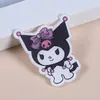 Broche de Acrílico Desenho Animado Ins Insígnia Kuromi Decoração de Mochila Presente Broche