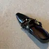 Primer encuentro Temporada moda nicho Estilo bohemio diseño de tacón oculto Zapatos Mary Jane para mujer punta cuadrada zapatos de una sola tira