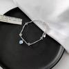 Nueva Pulsera Tejida de Estilo Chino para Mujer Diseño Nicho de Lujo Ligero Pulsera de Cuentas de Cerámica Estilo Étnico Cuerda de Mano Estilo Antiguo Pulsera para Verano