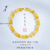 Tienda de oro Jin Yan con flor de taladro de dibujo de arena dorada pulsera de cinta joyería de lujo ligero retro de alta gama para mujeres
