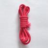 Venta al por mayor de fábrica 7 mm Poliéster Trenzado Color Puro Hilo Retorcido Cuerda Redonda de Colores Correa para Bolsas Correa para Equipaje Accesorios DIY