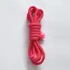 En stock de fábrica cuerda de paraguas línea miu 5 mm de núcleo poliéster color sólido tejido DIY colgante para mochila cuerda de ajuste de cintura flor