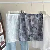 Pieza Mágica para Superponer Falda de Encaje, Falda Media Estilo Francés Retro, Falda Blanca Dulce Versátil, Falda Versátil de Cachemira