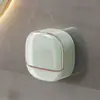 Porta Jabón sin Taladro, Montaje en Pared, Modelo Nuevo, Almacenamiento Doméstico de Alta Gama, Caja Escurridora de Jabón para Baño