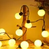 Cordão de Luzes LED Bola para Acampamento ao Ar Livre G50 Diâmetro Natal Estúdio Casamento Iluminação de Pátio Festival Luzes Decorativas
