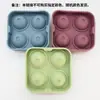 Molde de silicone para cubos de gelo caseiro tamanho grande de grau alimentício da Amazon, fácil de soltar, molde de cubo de gelo de bola de gelo para uísque de congelamento rápido