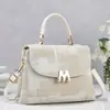 Bolso simple y elegante para mujer, nuevo bolso de moda 2026 versátil de hombro y cruzado, bolso de moda para mujer
