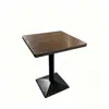 Juegos de Mesa y Sillas Personalizados para Uso Comercial, Cafetería, Restaurante Occidental, Cabinas para Restaurante de Hot Pot, Mesas de Barra para Tienda de Té de Leche