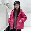 Chaqueta Exterior para Niñas 2026 Otoño Nuevo Estilo Moda Coreana Chaqueta con Capucha para Niños Medianos y Grandes Top Exterior a Prueba de Tres Elementos