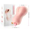 Xianfu Treinador de Bunda de Língua de Mel Masturbador Masculino Copo Masturbador Orgásmico Dispositivo Sexual Masculino Brinquedo Sexual Adulto