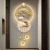 Pintura Decorativa Moderna de Lujo Ligero para Pasillo Mural de Luz LED de Alta Gama Árbol de la Riqueza Significado Buena Pintura Colgante para Pasillo