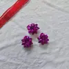Fábrica 5 polegadas 4 polegadas Flor Estrela Metálica Autoadesiva Flor Estrela Metálica Decoração de Presente Decoração de Natal Guirlanda