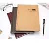 Cuaderno de Estudio Simple Tapa Dura Fábrica Personalizado Cáscara Dura Textura de Cuero Suministros para Estudiantes Bloc de Notas A5