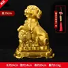 Adornos de Animales Latón Doce Signos del Zodiaco Latón Puro Perro Lobo Tamaño Grande Hogar Sala de Estar Estilo Chino Decoraciones Venta al por Mayor