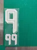 Coleção de Uniformes de Jogo Fora de Casa da Copa do Mundo de 2026 da Argentina Roupas Infantis Camisa de Segunda Linha Adesivos de Transferência Térmica com Número e Letra