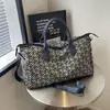 Bolsa de Viaje de Moda Impresa Personalizada Gran Capacidad Engrosada Duradera Portátil Bolsa de Equipaje Bolso Deportivo de Fitness Moderno para Hombres y Mujeres