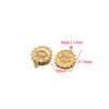 Acero Inoxidable Presión de Aceite Corazón Forma de Sol Palma Colgante Chapado al Vacío Colgante Accesorios para Collar Pendiente DIY Venta al por Mayor