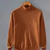 Suéter de Punto Informal de Cuello Redondo para Hombre, Color Sólido, Talla Europea, Colección Otoño/Invierno 2026 de Comercio Exterior
