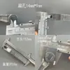 Interruptor de Válvula de Bola Antiexplosión Nuevo Mango de Aleación de Aluminio Llave de Interruptor de Válvula Agujero Cuadrado Agujero Plano Dn15-Dn100