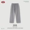 Ropa para Hombre 2025 Otoño Retro Calle Peso Pesado 480g Sudadera con Patrón Verde Desgastado y Pantalones Deportivos Traje Casual Tendencia para Hombre