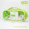 Estuche Transparente Portátil de Gran Capacidad, Caja de Papelería de Alto Valor, Estuche Sencillo para Chicas de Secundaria, Estuche para Estudiantes