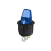 Interruptor redondo de 12V com LED iluminado, operado por polegar, de cabo longo, modificação de carro com alça, interruptor em forma de barco, interruptor basculante KCD1