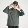 Ropa de Protección Solar para Mujer, Chaqueta Ligera de Seda Helada con Capucha para Verano, Protección UV para Pesca, Ropa de Protección Solar de Seda Helada para Hombre