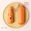 Paraguas cápsula, paraguas plegable para sol y lluvia, ligero y fácil de guardar, paraguas mini con protección UV al 50% de descuento