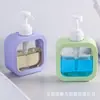 Botella Rellenable Tipo Prensa de 300ml500, Botella Rellenable de Gran Capacidad para Gel Antibacterial, Gel de Ducha, Líquido para Lavar Platos, Champú, Detergente para Ropa