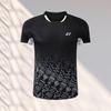 24 Nuevos Trajes de Bádminton YY para Hombres y Mujeres, Trajes de Competición de Secado Rápido, Trajes de Entrenamiento de Manga Corta, Ropa de Equipo para Niños Estampada