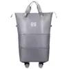 Bolsa de Viaje con Ruedas Modelo Nuevo 2026, Separación de Seco y Húmedo, Bolsa de Mano Expandible para Mujer, Bolsa para Caminatas de Corta Distancia y Equipaje de Mano