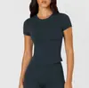 Tops Deportivos Delgados Transfronterizos para Yoga y Deportes al Aire Libre para Mujer, Camisetas de Manga Larga de Secado Rápido, Ropa de Yoga Ajustada para Fitness, Running y Entrenamiento